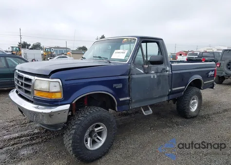 1994 Ford F150 из США, поврежденный, VIN 1FTEF14H1RLA67325